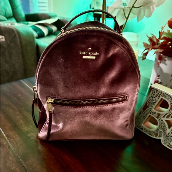 kate spade Handbags - Kate Spade Sammi Dawn Place Velvet Mini Backpack